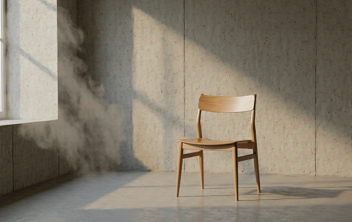 Minimalistische Architektur und Raumgestaltung
